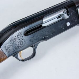engraved gun stock